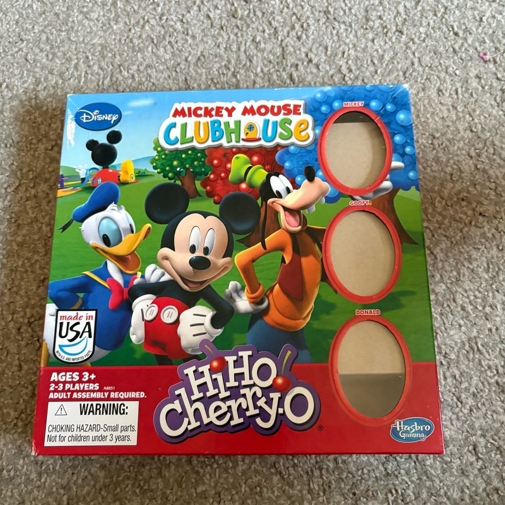 HiHo! Cherry-O Game Disney Mickey Mouse Clubhouse Edition
